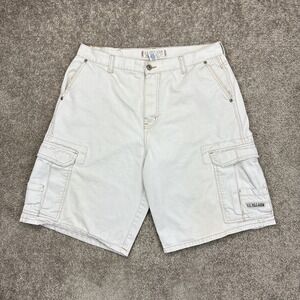 Vintage Y2K US Polo Assn. Heritage Baggy Cargo Shorts Size 34